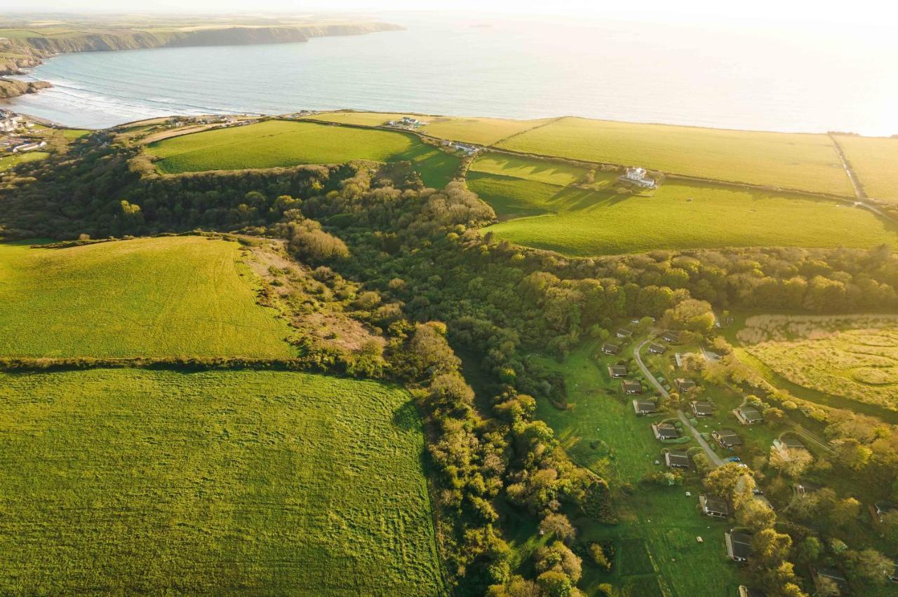 Timber Hill Self Catering Cedar Lodges Broad Haven Extérieur photo