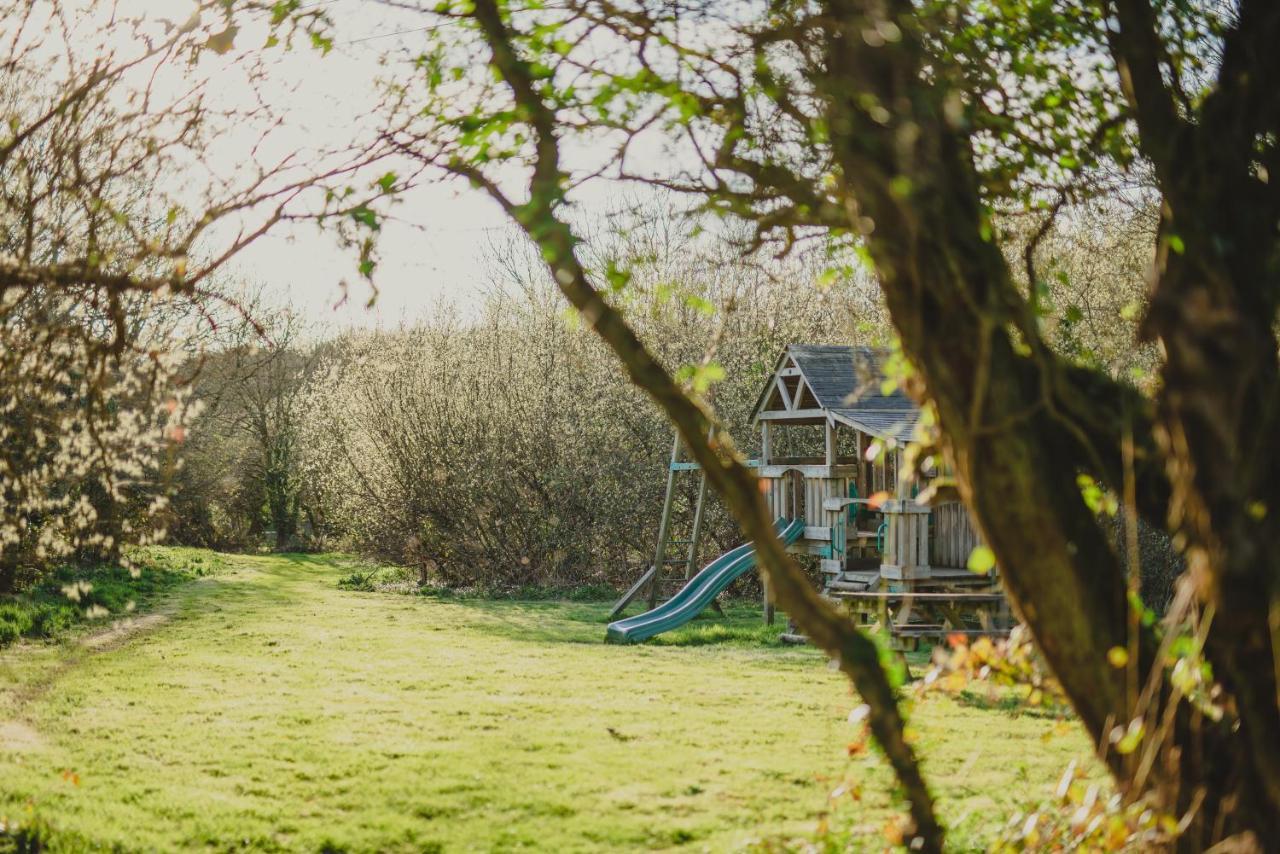 Timber Hill Self Catering Cedar Lodges Broad Haven Extérieur photo
